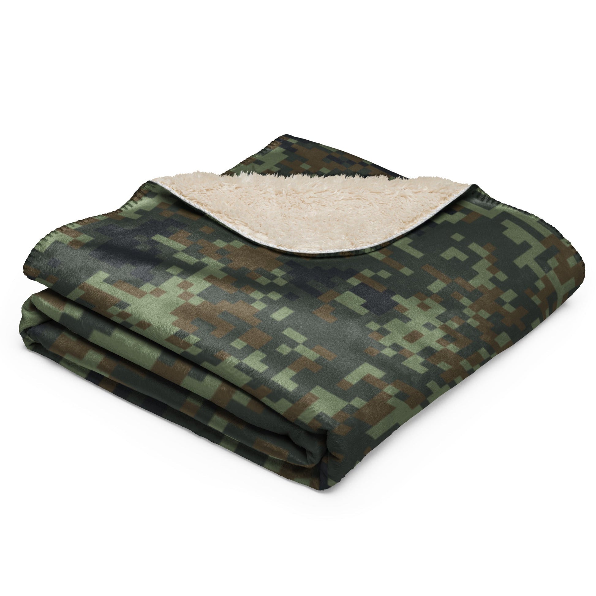 American Digital Dual-Tex Woodland CAMO Sherpa blanket - Blankets