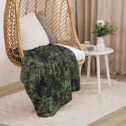 Digital Dual-Tex Woodland CAMO Sherpa Blanket