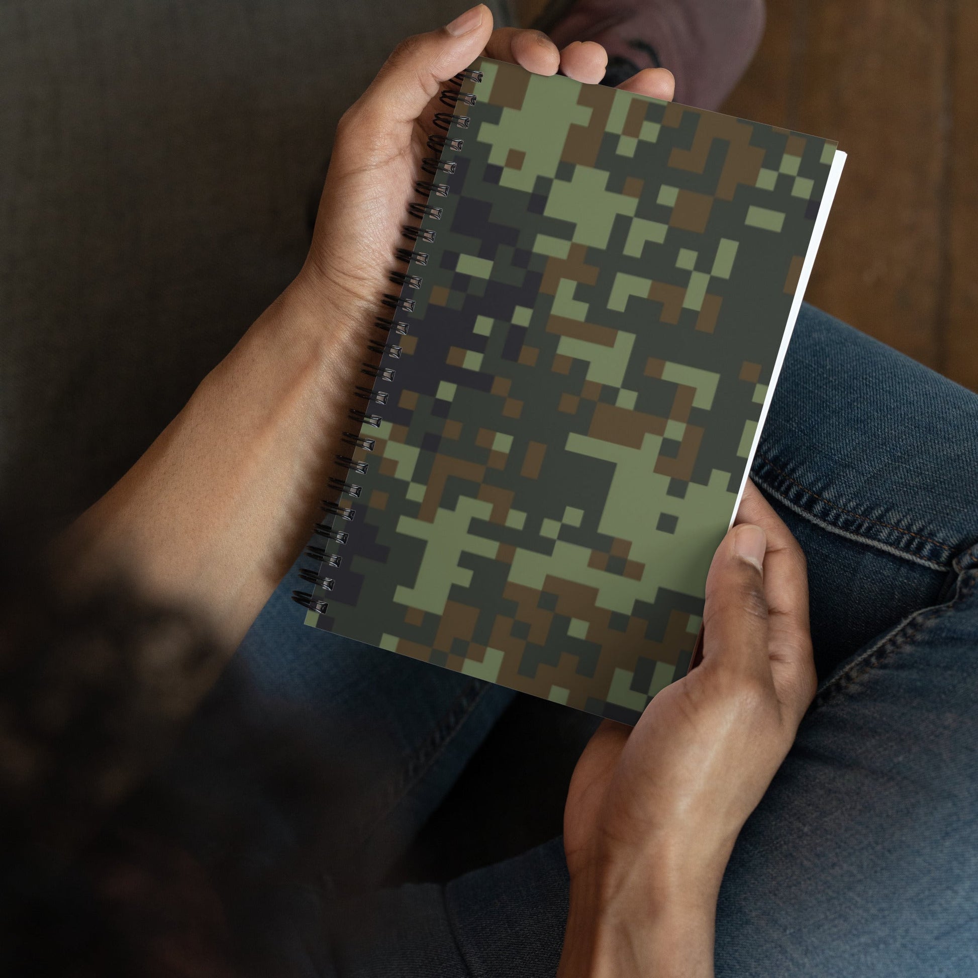 American Digital Dual-Tex Woodland CAMO Spiral notebook - Notebooks