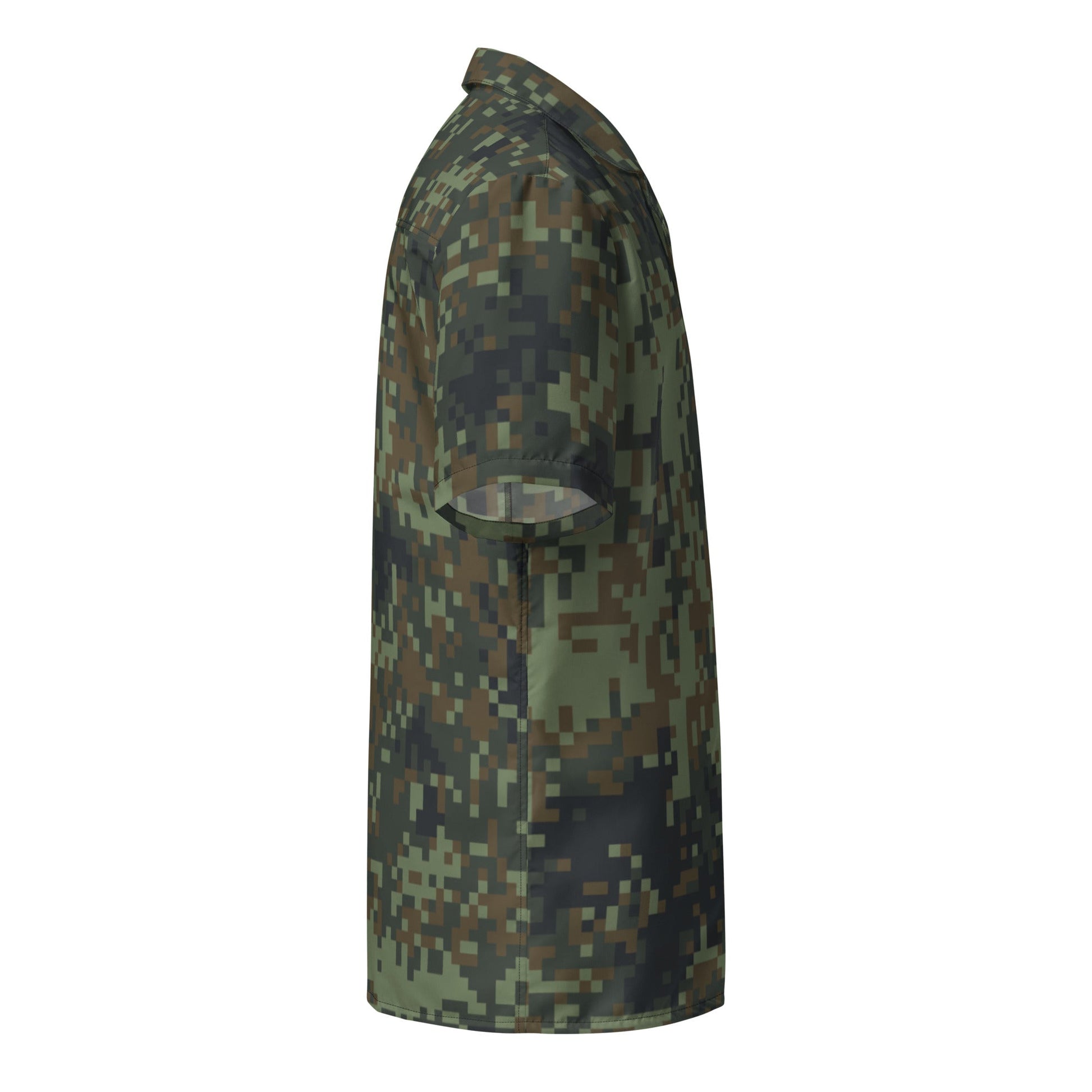 American Digital Dual-Tex Woodland CAMO Unisex button shirt - Button Shirts