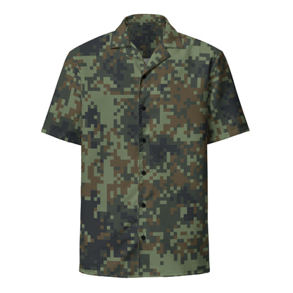American Digital Dual-Tex Woodland CAMO Unisex button shirt - Button Shirts
