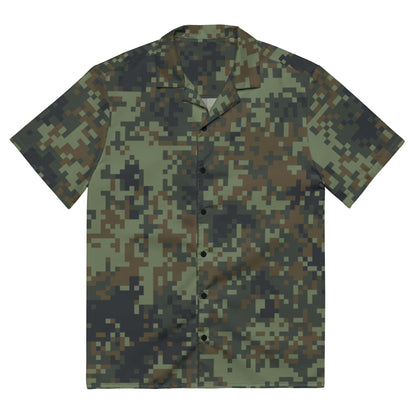 American Digital Dual-Tex Woodland CAMO Unisex button shirt - 2XS - Button Shirts