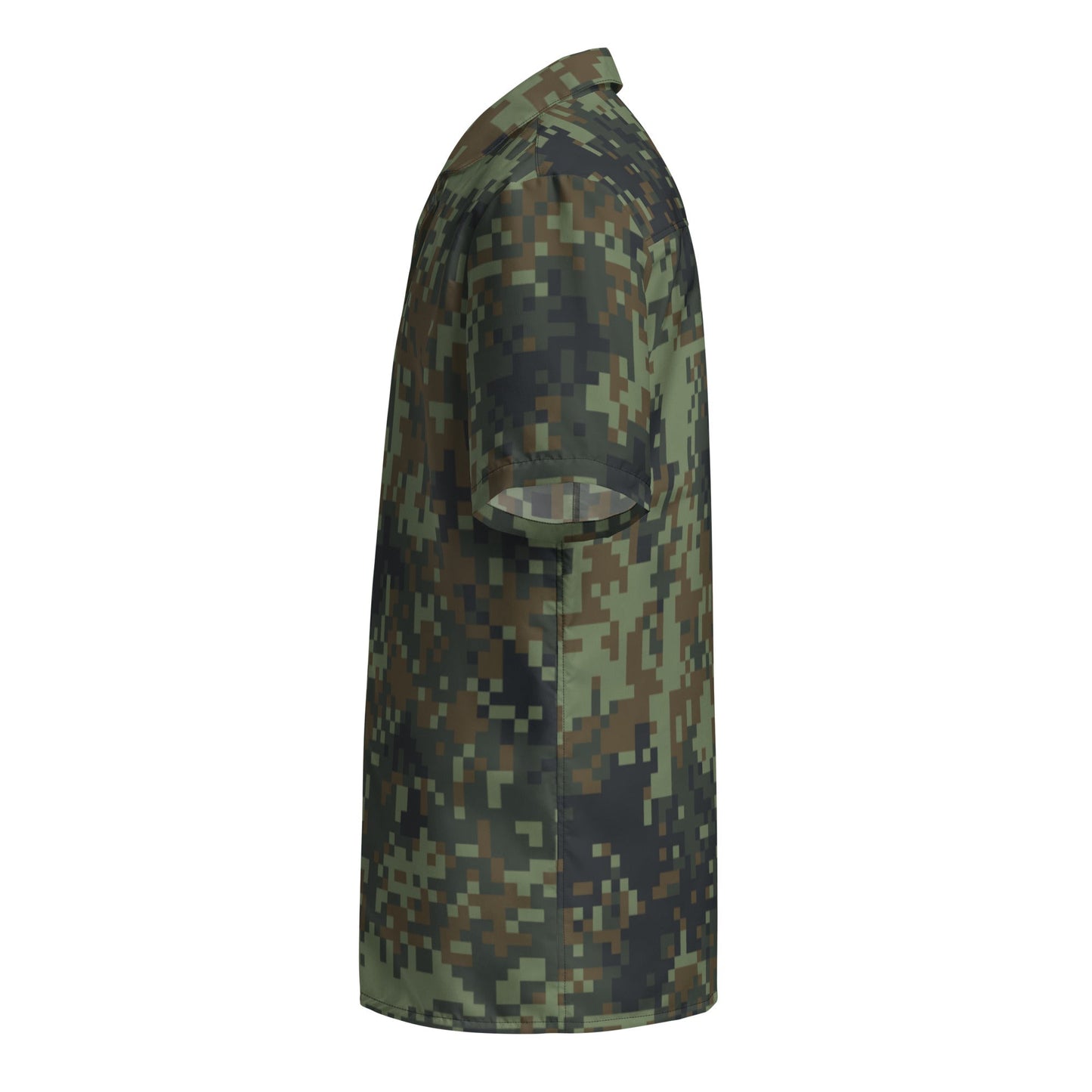 American Digital Dual-Tex Woodland CAMO Unisex button shirt - Button Shirts