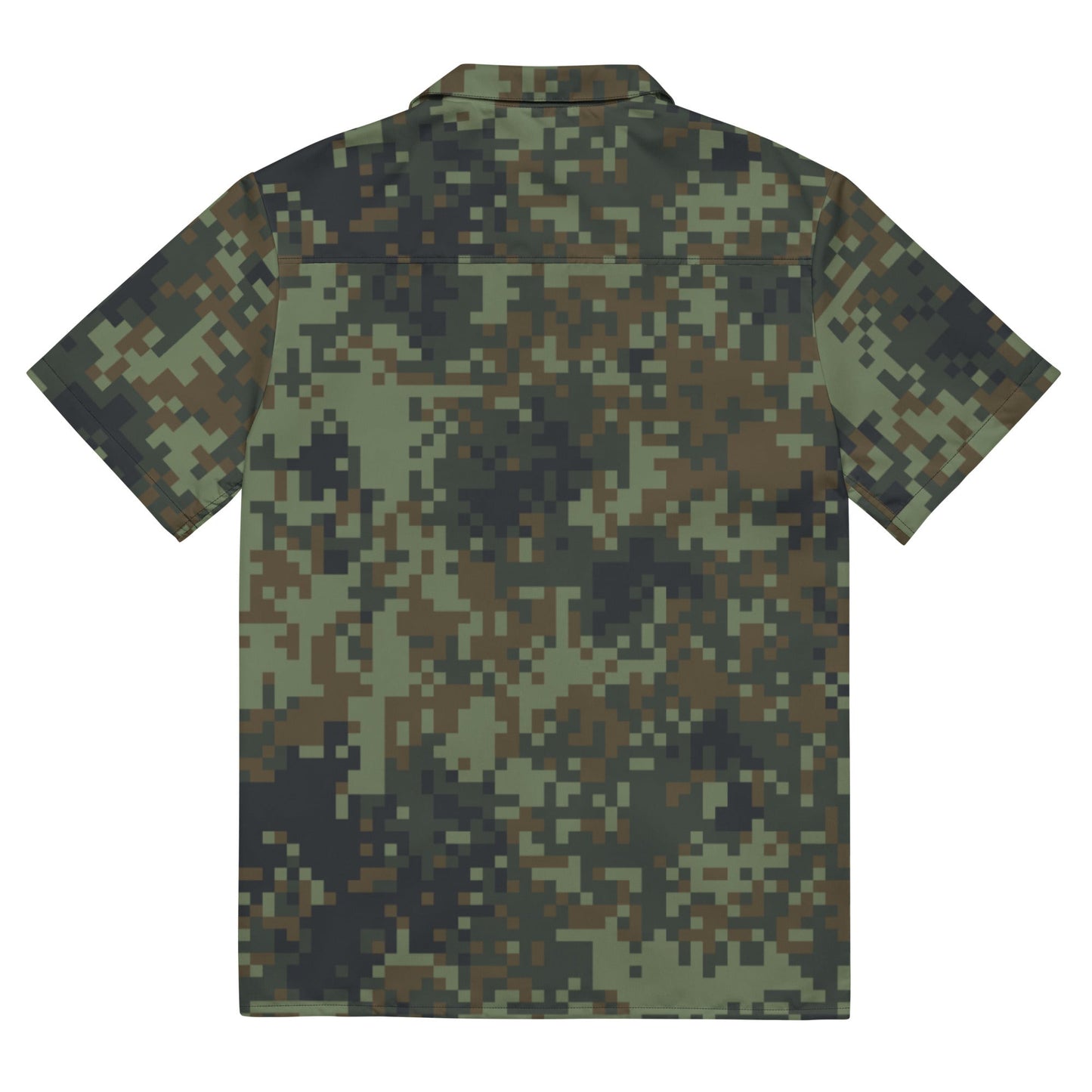 American Digital Dual-Tex Woodland CAMO Unisex button shirt - Button Shirts