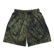 Digital Dual-Tex Woodland CAMO Unisex Mesh Shorts - 2XS