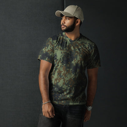 American Digital Dual-Tex Woodland CAMO unisex sports jersey - Sports Jerseys