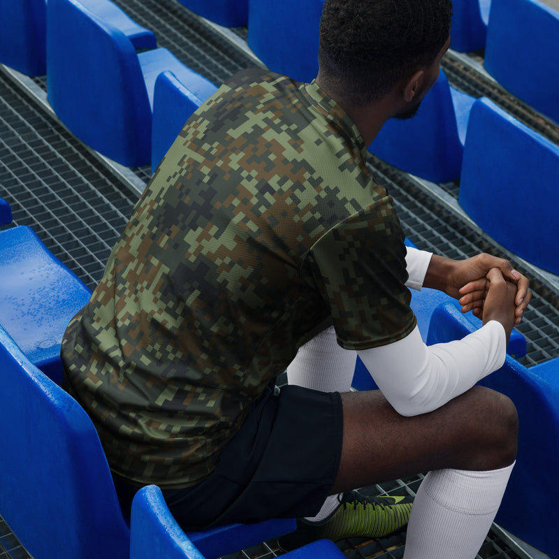 Digital Dual-Tex Woodland CAMO Unisex Sports Jersey