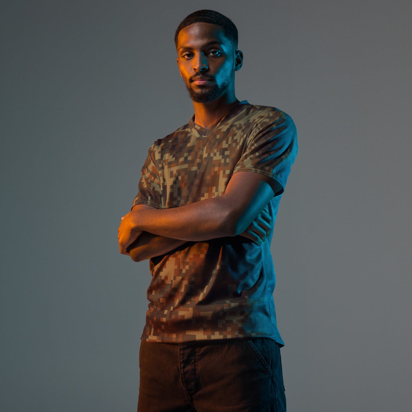 American Digital Dual-Tex Woodland CAMO unisex sports jersey - Sports Jerseys