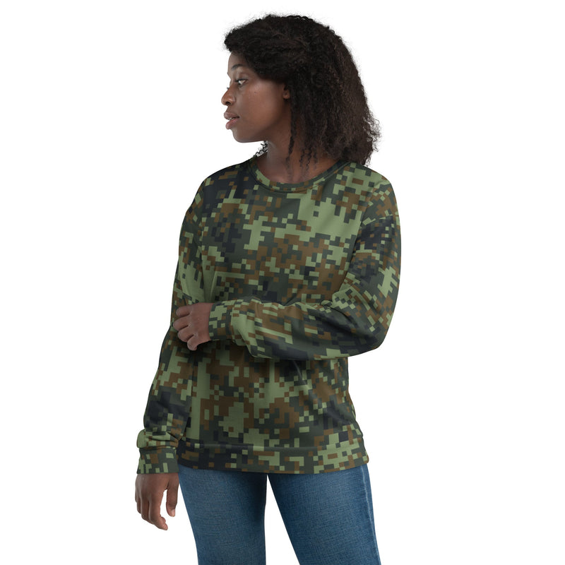 Digital Dual-Tex Woodland CAMO Unisex Sweatshirt