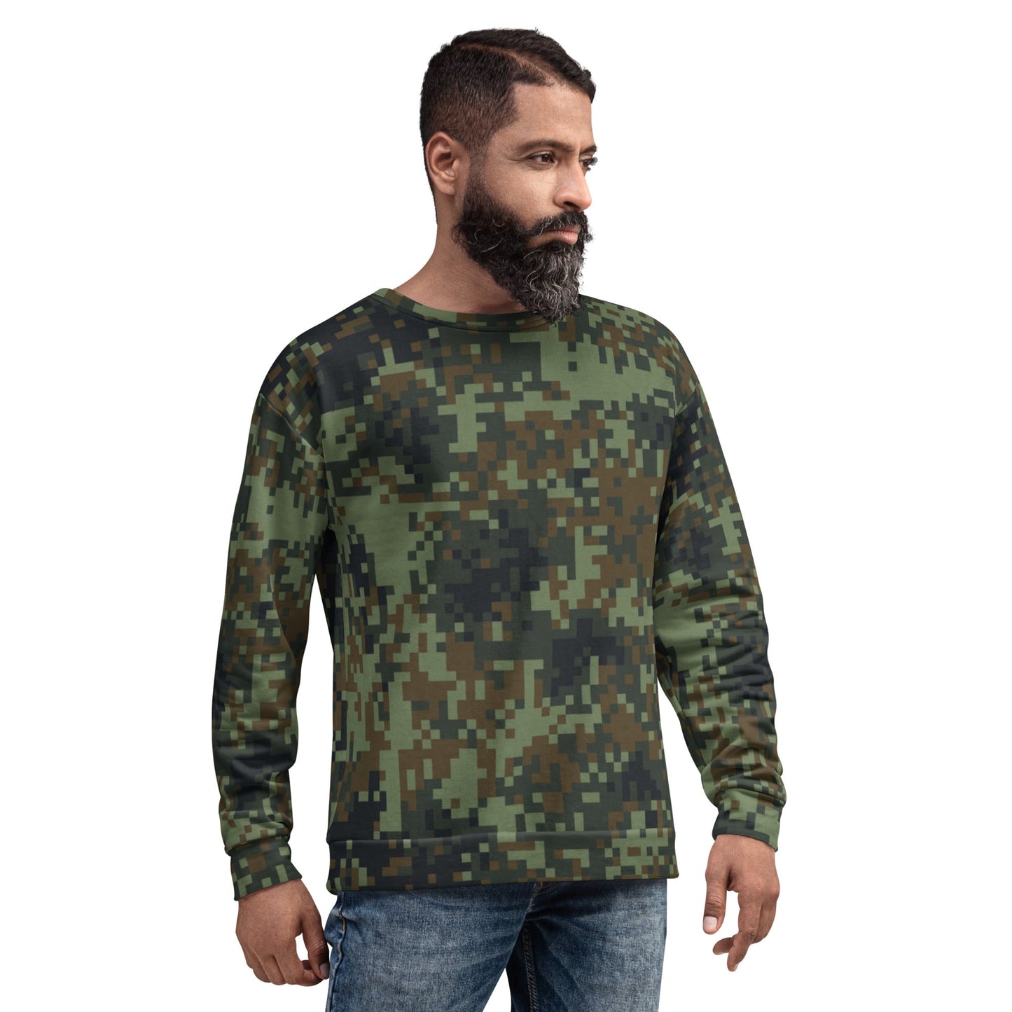 American Digital Dual-Tex Woodland CAMO Unisex Sweatshirt - Sweatshirts