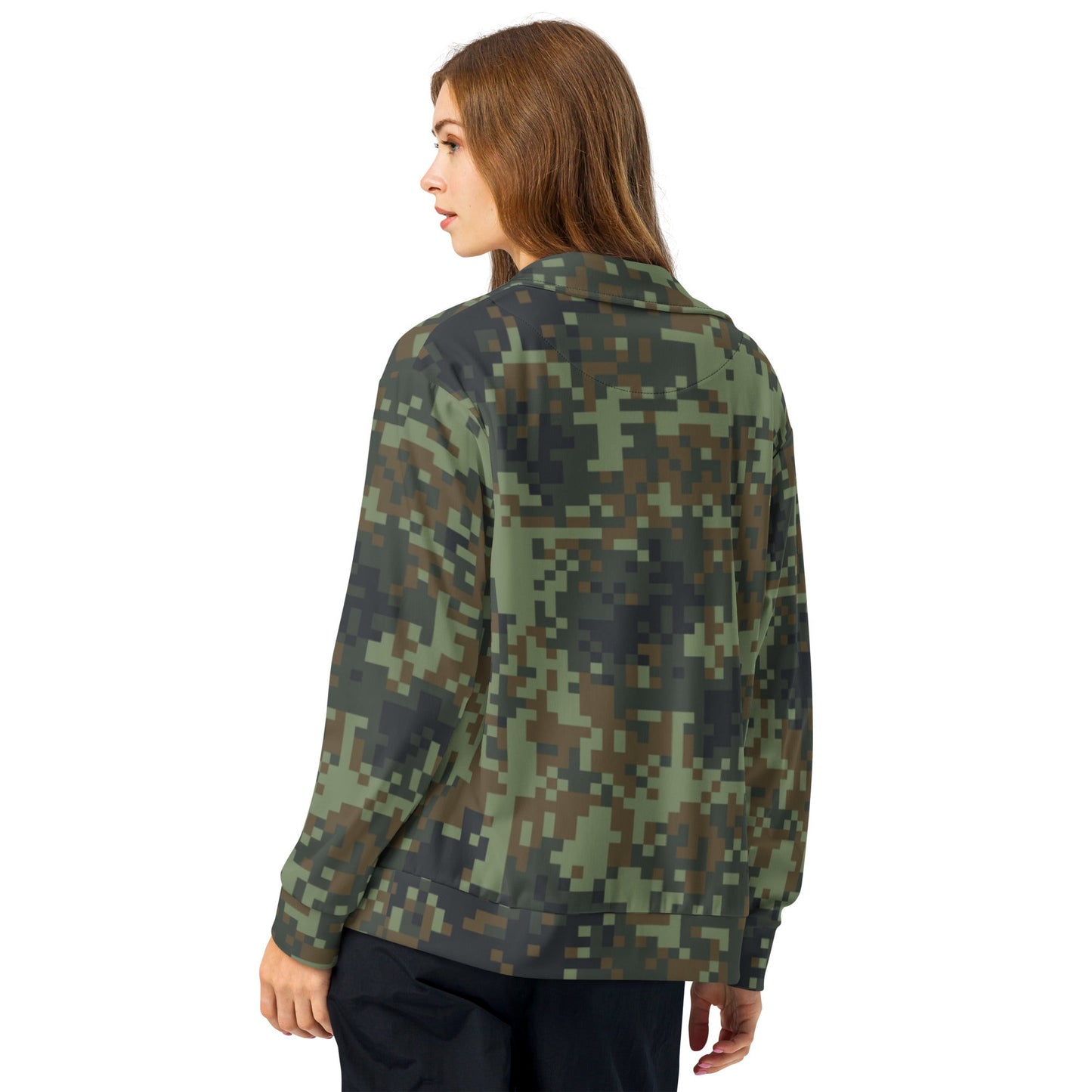 American Digital Dual-Tex Woodland CAMO Unisex track jacket - Track Jackets