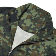 Digital Dual-Tex Woodland CAMO Unisex Track Jacket