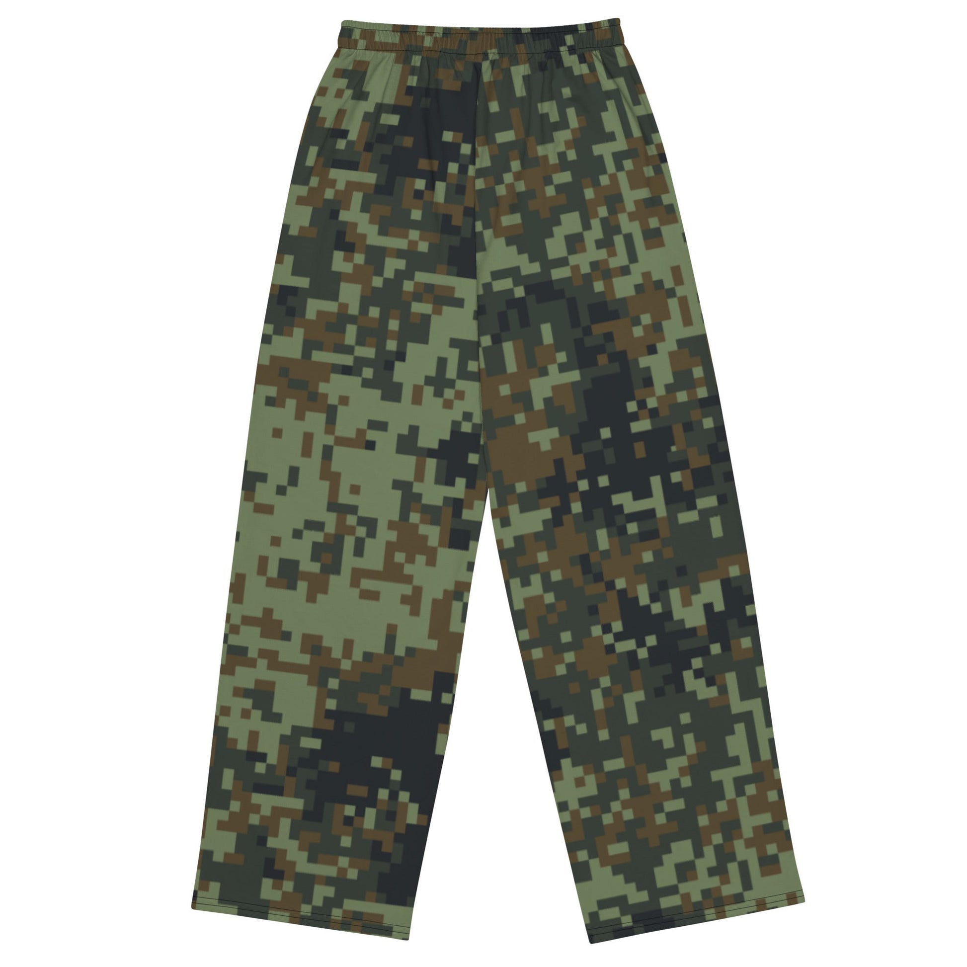 American Digital Dual-Tex Woodland CAMO unisex wide-leg pants - Wide-leg Pants