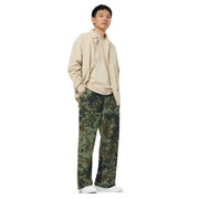 Digital Dual-Tex Woodland CAMO Unisex Wide-Leg Leisure Pants