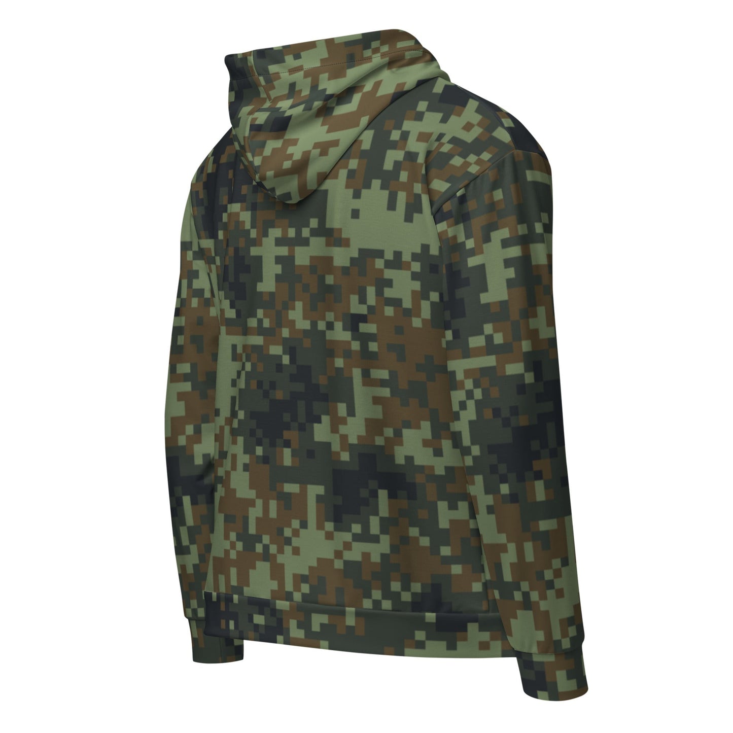 American Digital Dual-Tex Woodland CAMO Unisex zip hoodie - Zip Hoodies