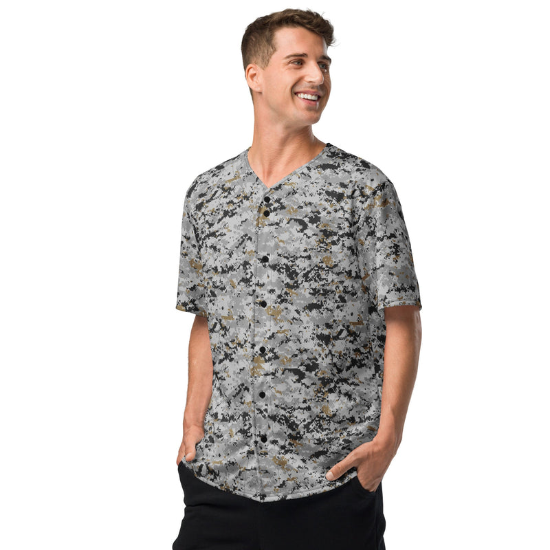 Digital Urban CAMO Unisex Baseball Jersey