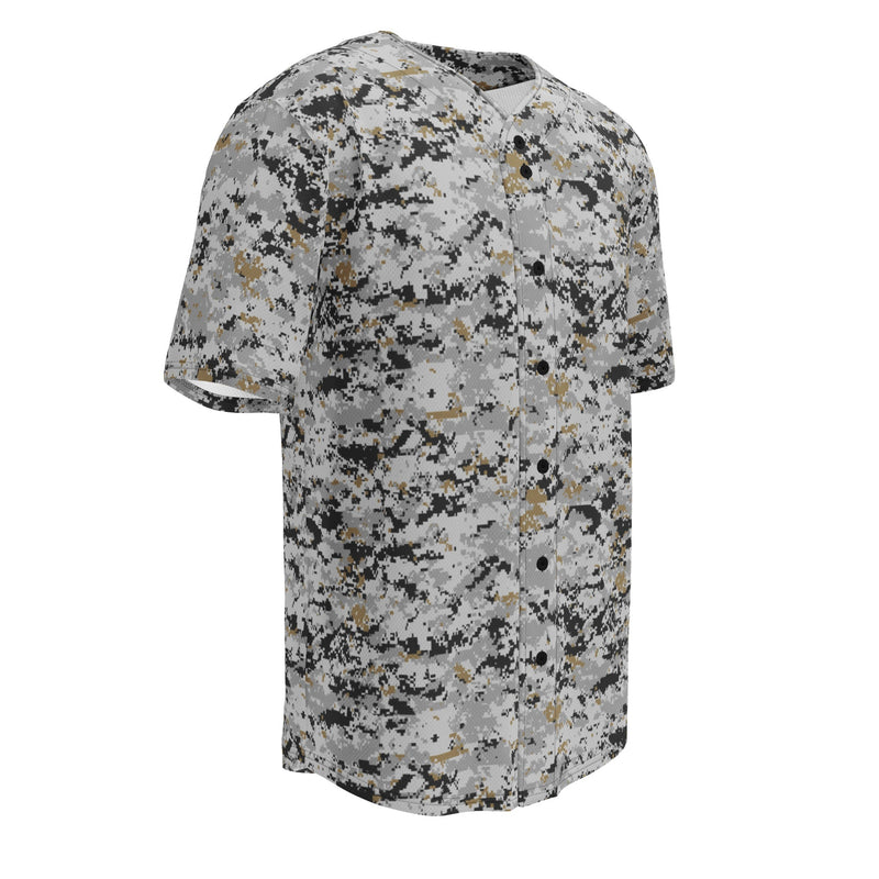 Digital Urban CAMO Unisex Baseball Jersey