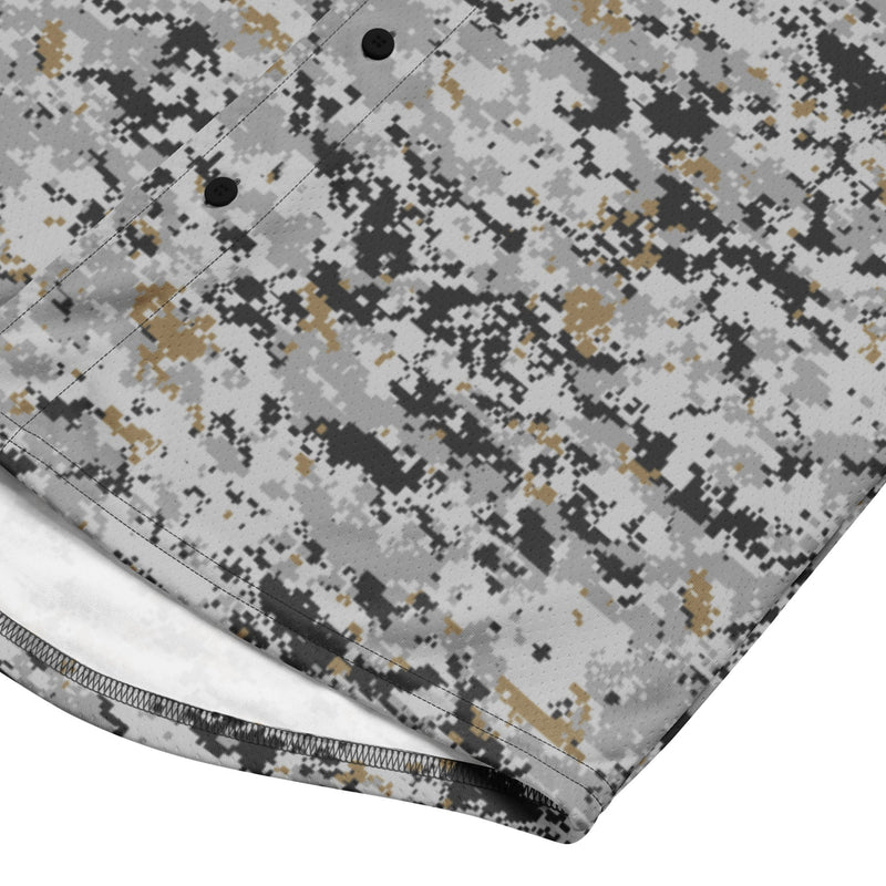 Digital Urban CAMO Unisex Baseball Jersey