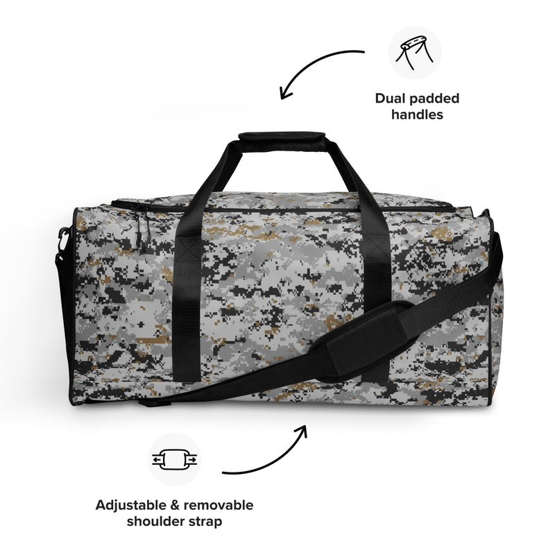 Digital Urban CAMO Duffle Bag