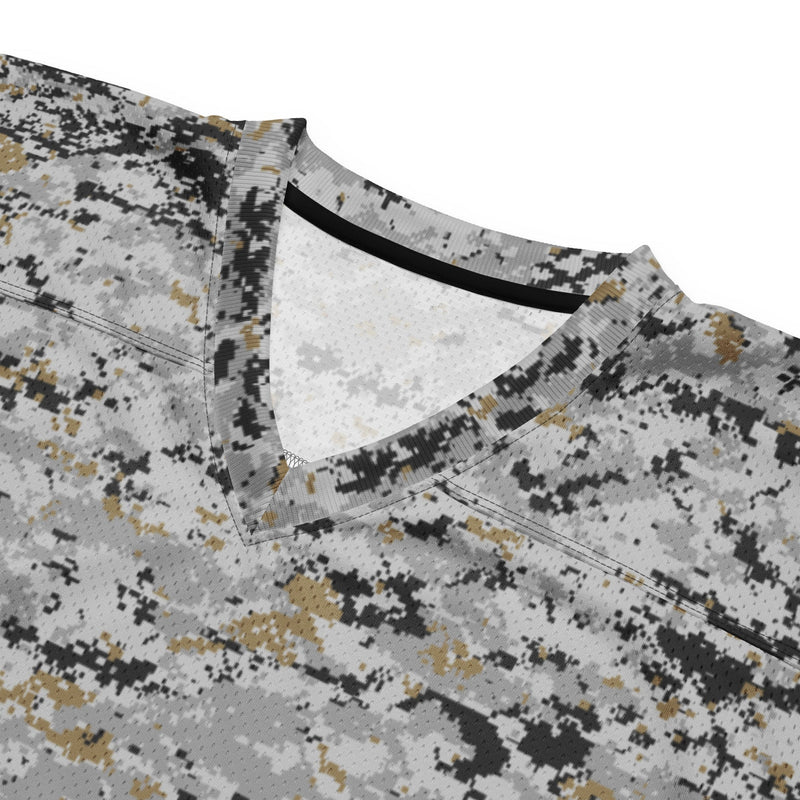 Digital Urban CAMO Unisex Football Jersey - American