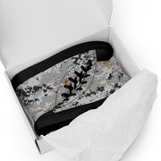 Digital Urban CAMO Mens High-Top Canvas Shoes