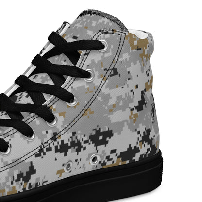 American Digital Urban CAMO Mens high top canvas shoes High Top Canvas Shoes