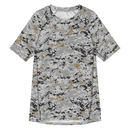 American Digital Urban CAMO Mens Short-Sleeve Rash Guard - 2XS - Short-sleeve Guards