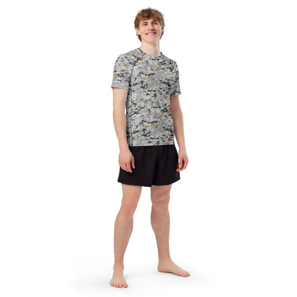 American Digital Urban CAMO Mens Short-Sleeve Rash Guard - Short-sleeve Guards