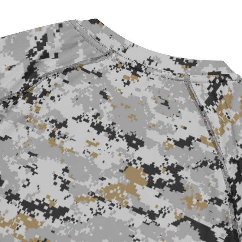 Digital Urban CAMO Mens Short-Sleeve Rash Guard - SS