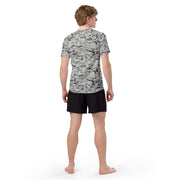 Digital Urban CAMO Mens Short-Sleeve Rash Guard - SS