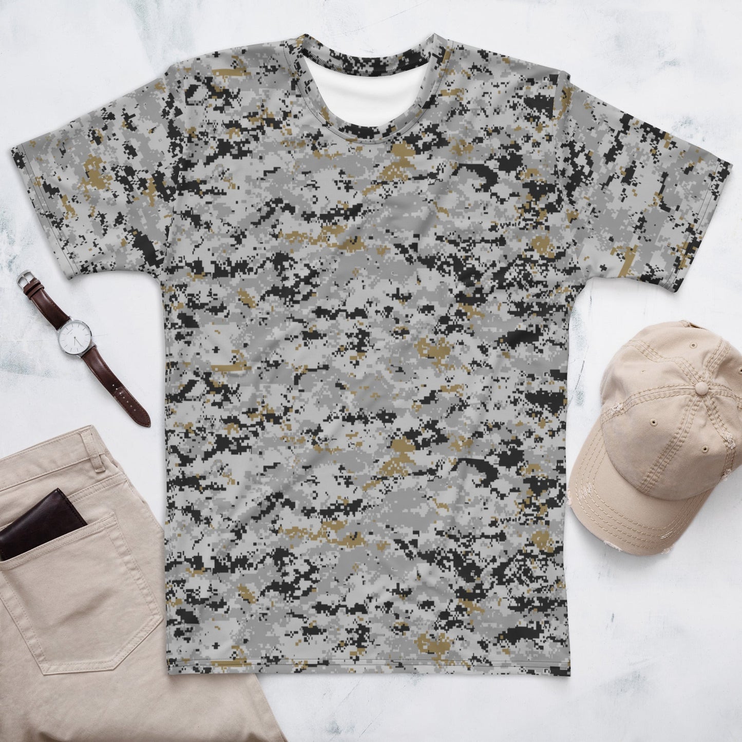 American Digital Urban CAMO Mens t-shirt - XS - T-Shirts