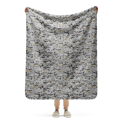 Digital Urban CAMO Sherpa Blanket - 50″×60″
