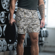 Digital Urban CAMO Unisex Athletic Long Shorts - 2XS