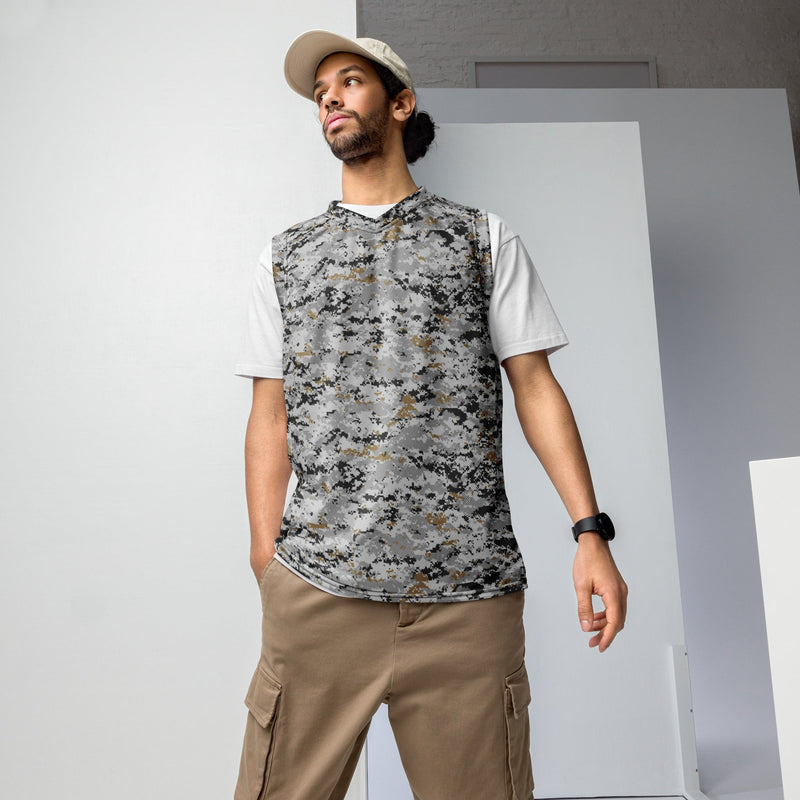 Digital Urban CAMO Unisex Basketball Jersey - 2XS
