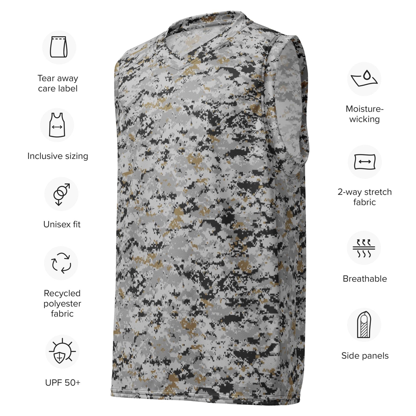 American Digital Urban CAMO unisex basketball jersey - Basketball Jerseys