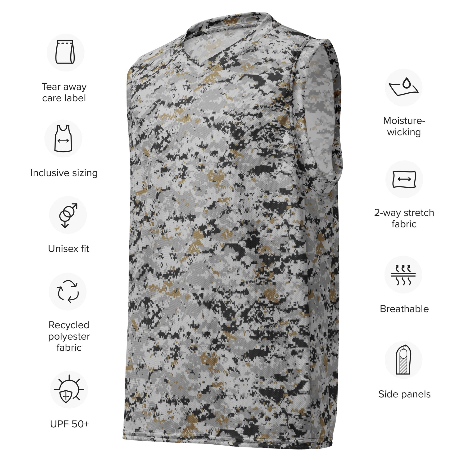American Digital Urban CAMO unisex basketball jersey - Basketball Jerseys
