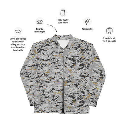 American Digital Urban CAMO Unisex Bomber Jacket - Jackets