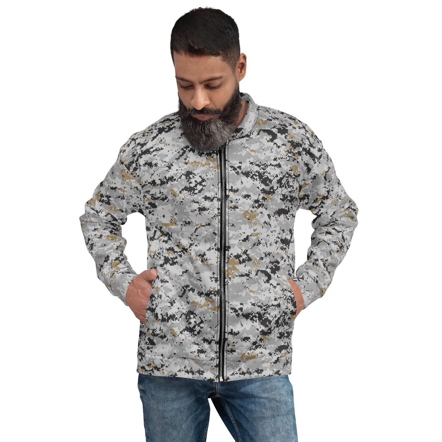 American Digital Urban CAMO Unisex Bomber Jacket - Jackets