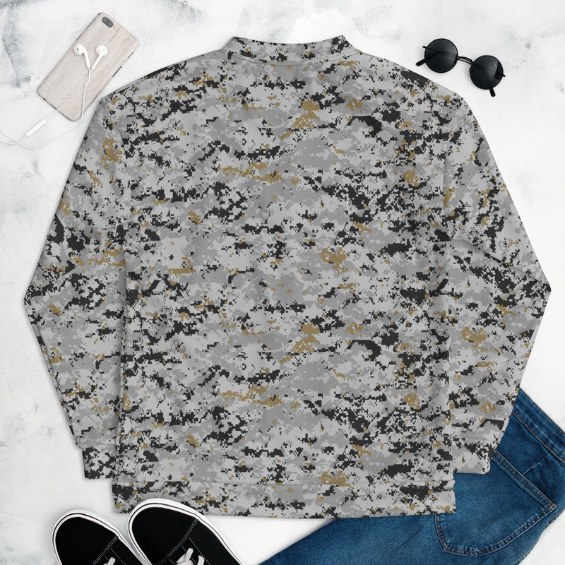 Digital Urban CAMO Unisex Bomber Jacket