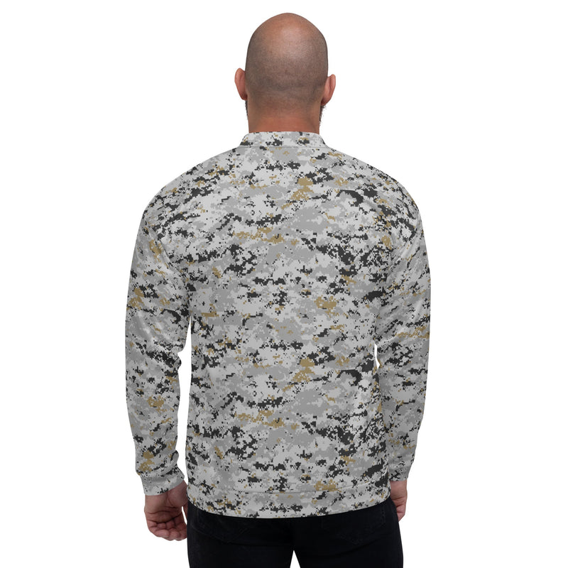 Digital Urban CAMO Unisex Bomber Jacket