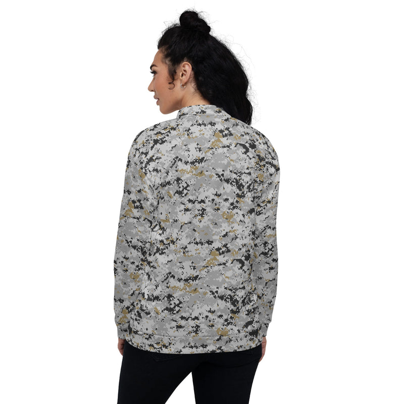 Digital Urban CAMO Unisex Bomber Jacket