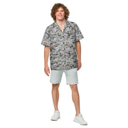 Digital Urban CAMO Unisex Short-Sleeve Button Shirt - Button-Up