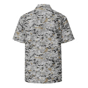 Digital Urban CAMO Unisex Short-Sleeve Button Shirt - Button-Up