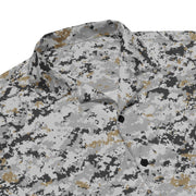 Digital Urban CAMO Unisex Short-Sleeve Button Shirt - Button-Up