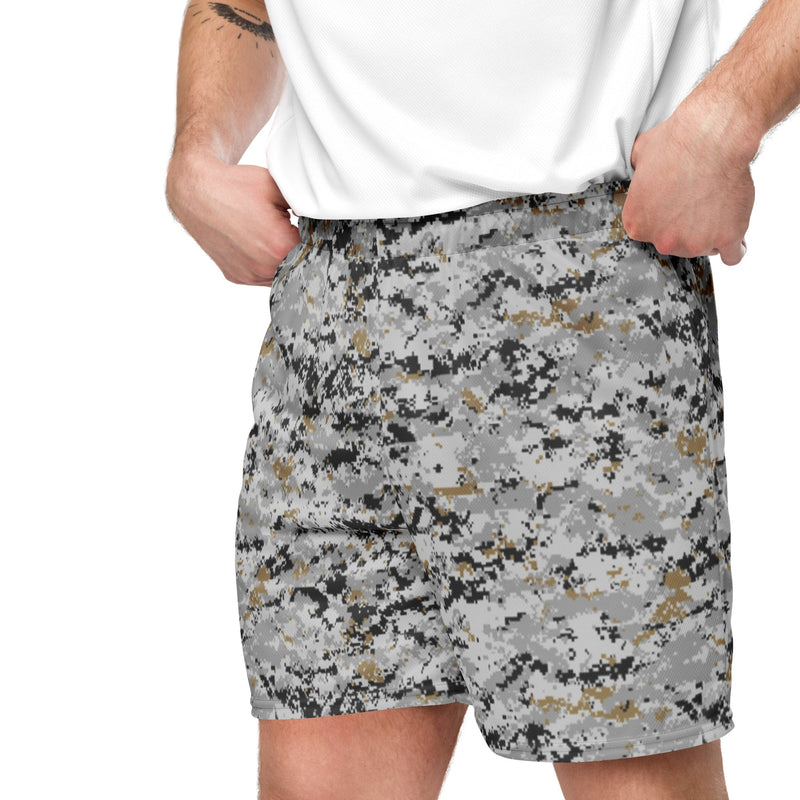Digital Urban CAMO Unisex Mesh Shorts