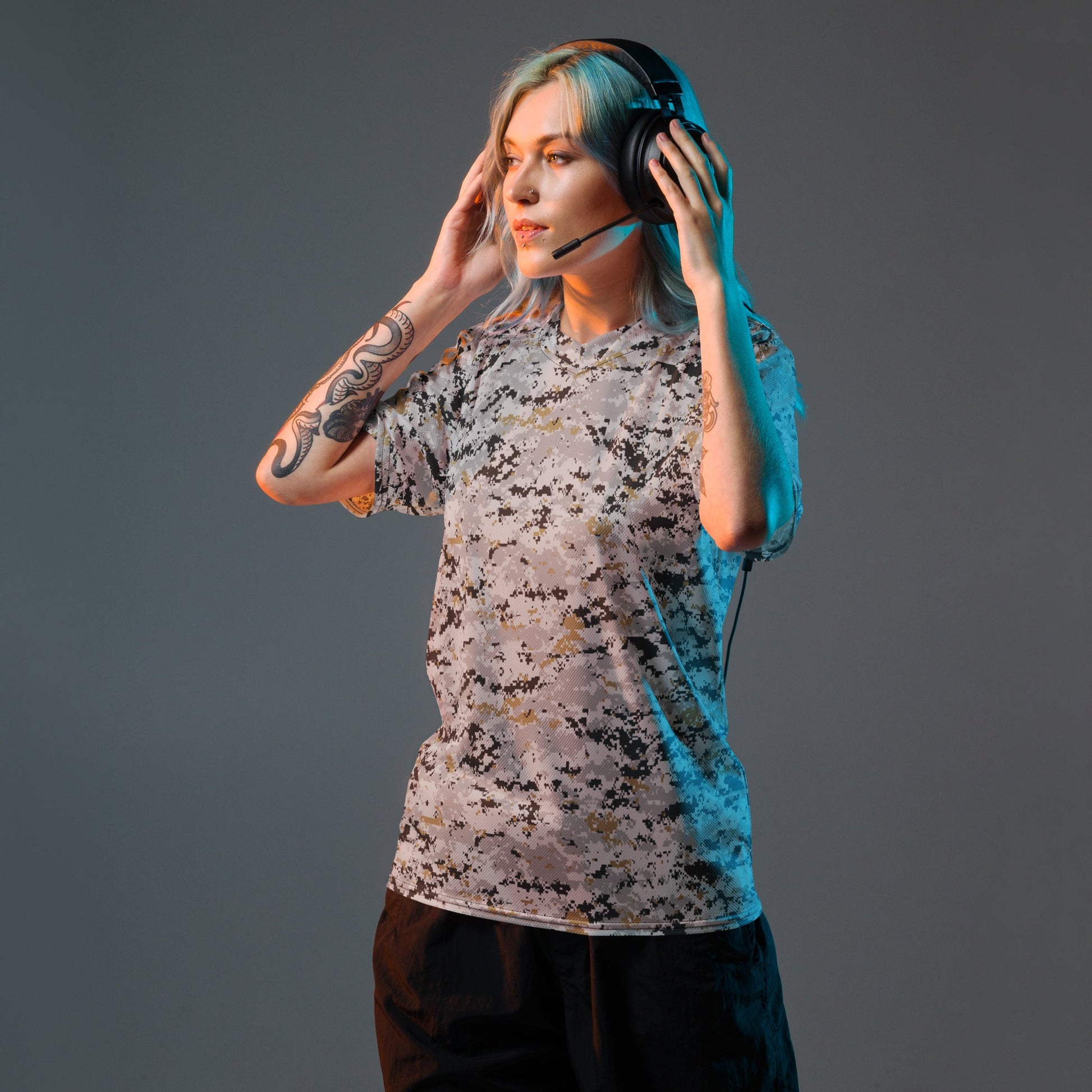 American Digital Urban CAMO unisex sports jersey Sports Jerseys