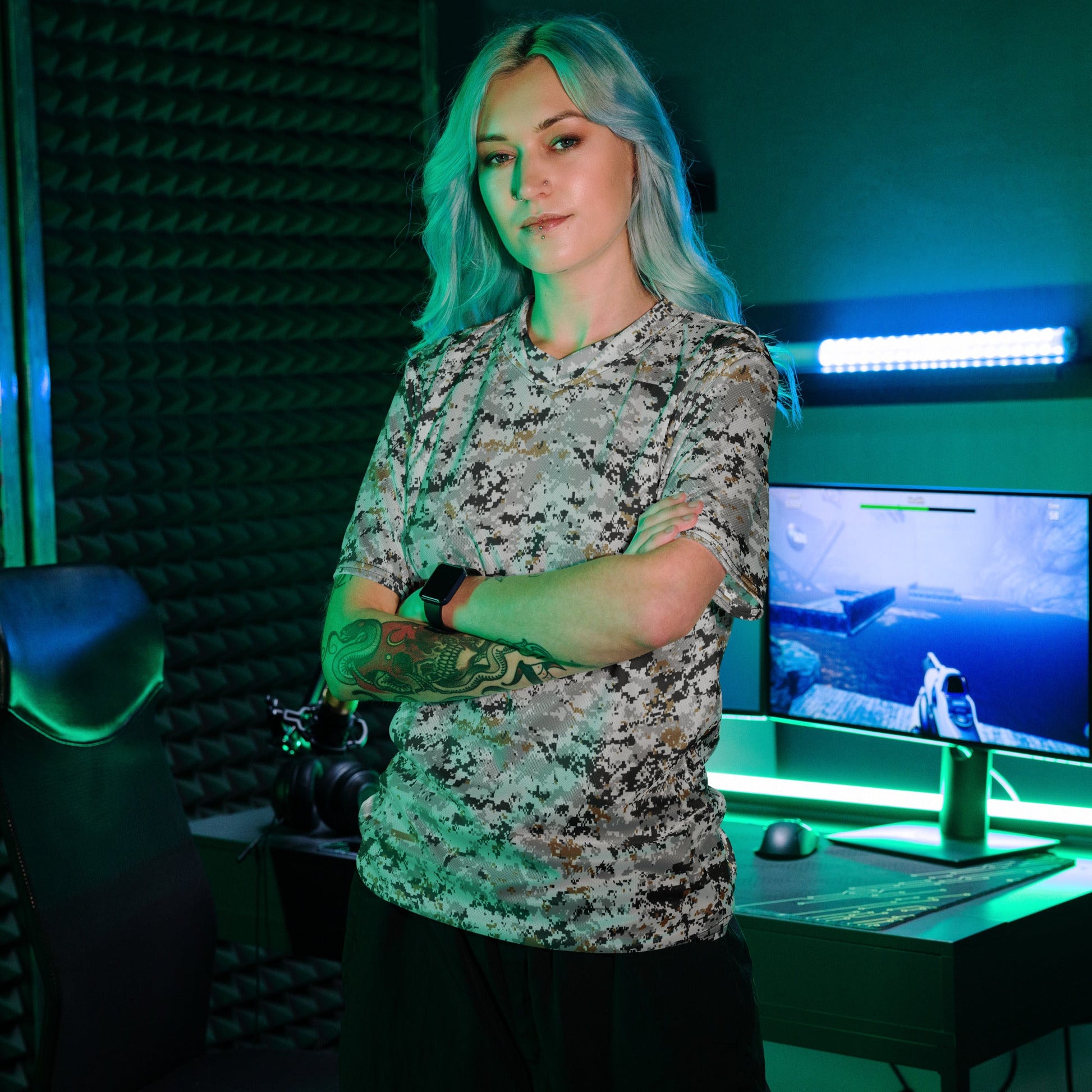 American Digital Urban CAMO unisex sports jersey Sports Jerseys