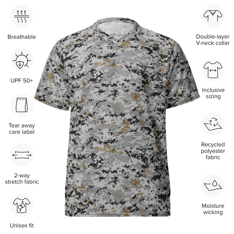 Digital Urban CAMO Unisex Sports Jersey