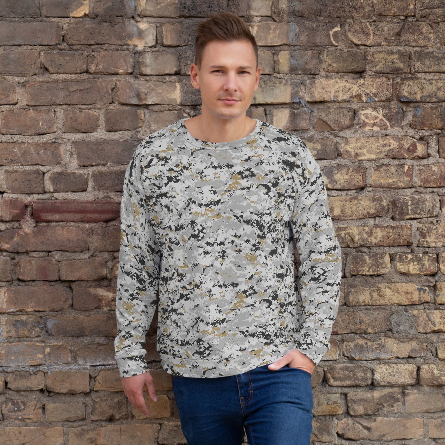 American Digital Urban CAMO Unisex Sweatshirt - XS - Sweatshirts