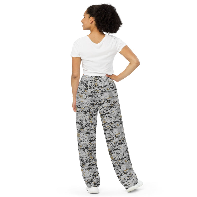 Digital Urban CAMO Unisex Wide-Leg Leisure Pants - Pant